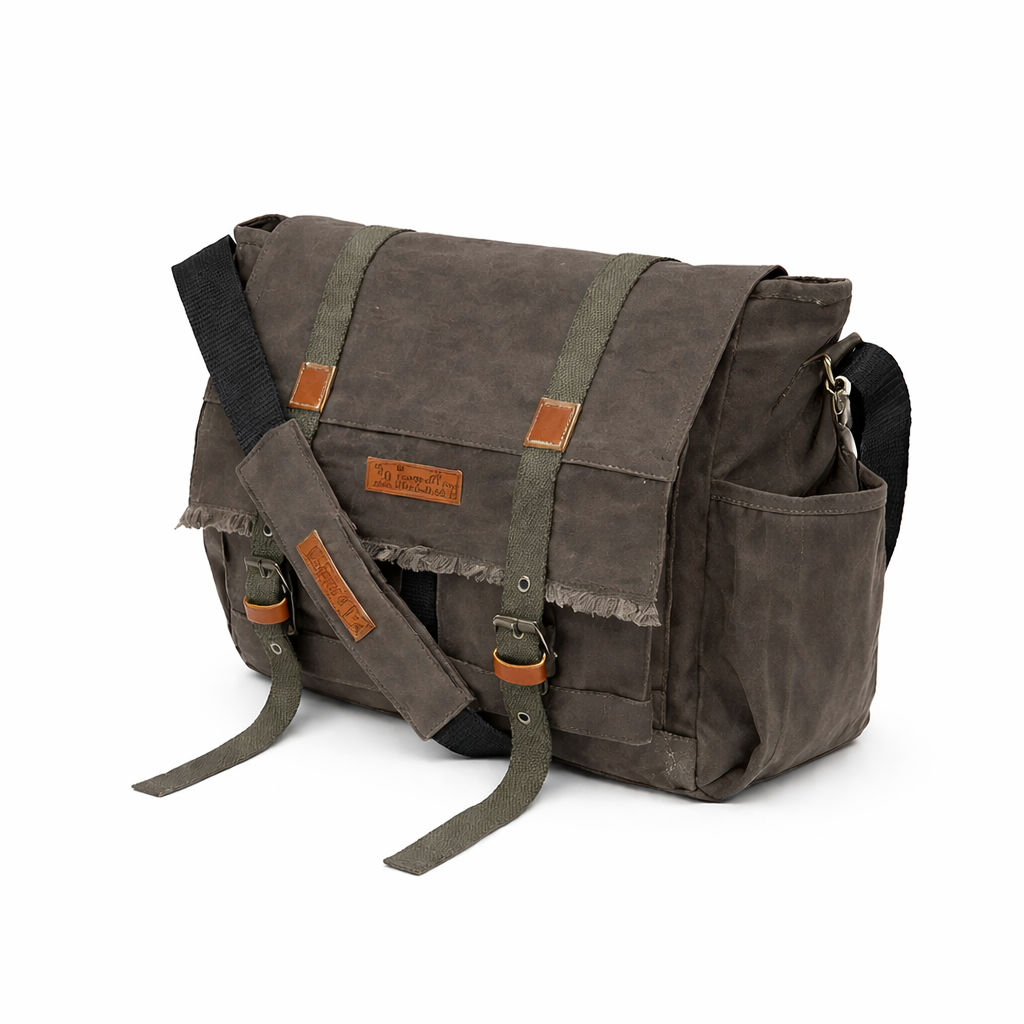 Brown Unisex Laptop Messenger Bag for Everyday Use 169